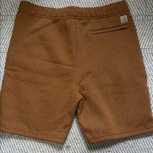 Carhartt Men’s Brown Work Shorts — Fleece Athletic